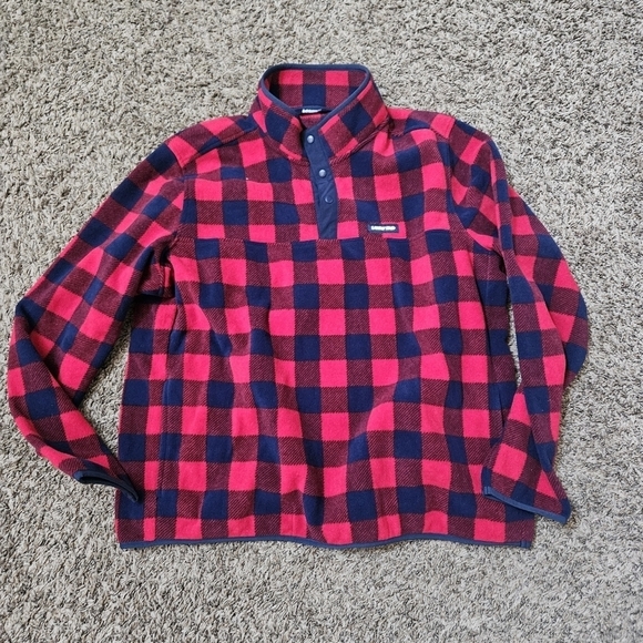 Men's Lands' End Snap-Neck Fleece Pullover XL NWOTs - Picture 1 of 6
